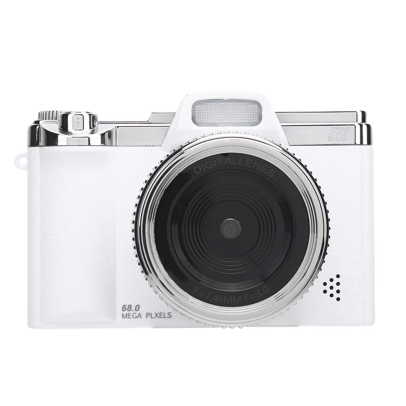 Cuifati Compact Vlog Travel Camara, Digital Camera Autofocus 5K Video Resolution for Travel-picture-25