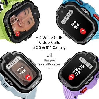 TickTalk5 Kids Smart Watch with GPS Tracker, Calls, Texts & SOS Ages 3-12