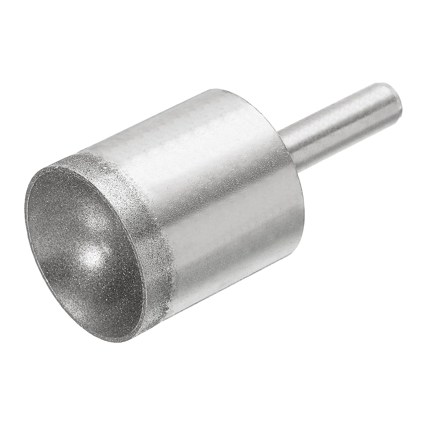 uxcell Diamond Mounted Point, 23mm 100 Grits Spherical Concave Head