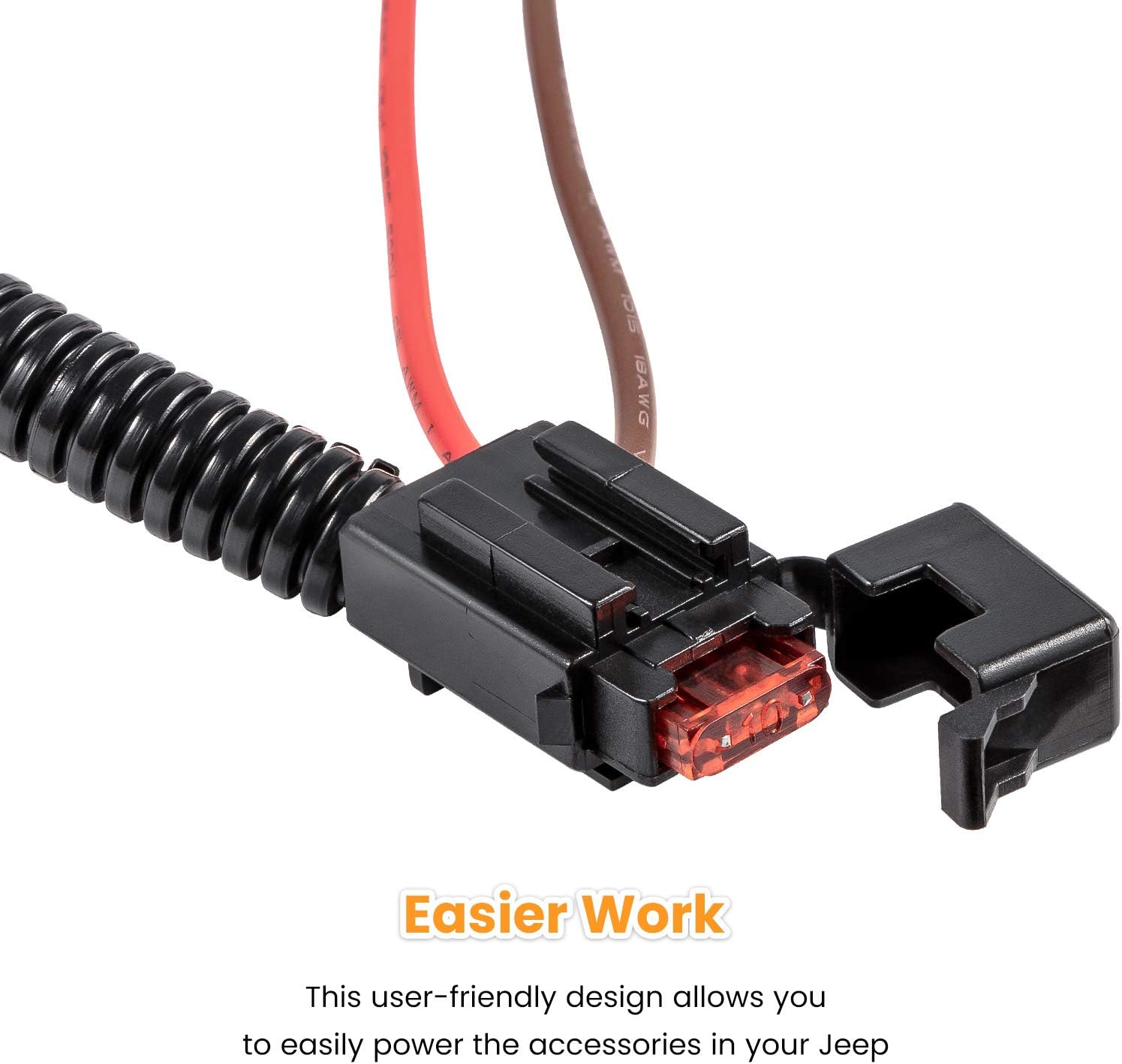 Cheapest 🛒 12 Volt Power Adapter for 1999-2018 Jeep Wrangler JK JKU TJ Unlimited & for 2018-2020 Jeep Wrangler JL & Gladiator JT