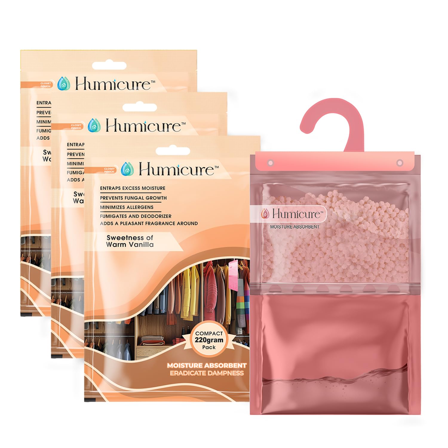 Humicure Dehumidifier Bags - Prevent Mold & Dampness -19
