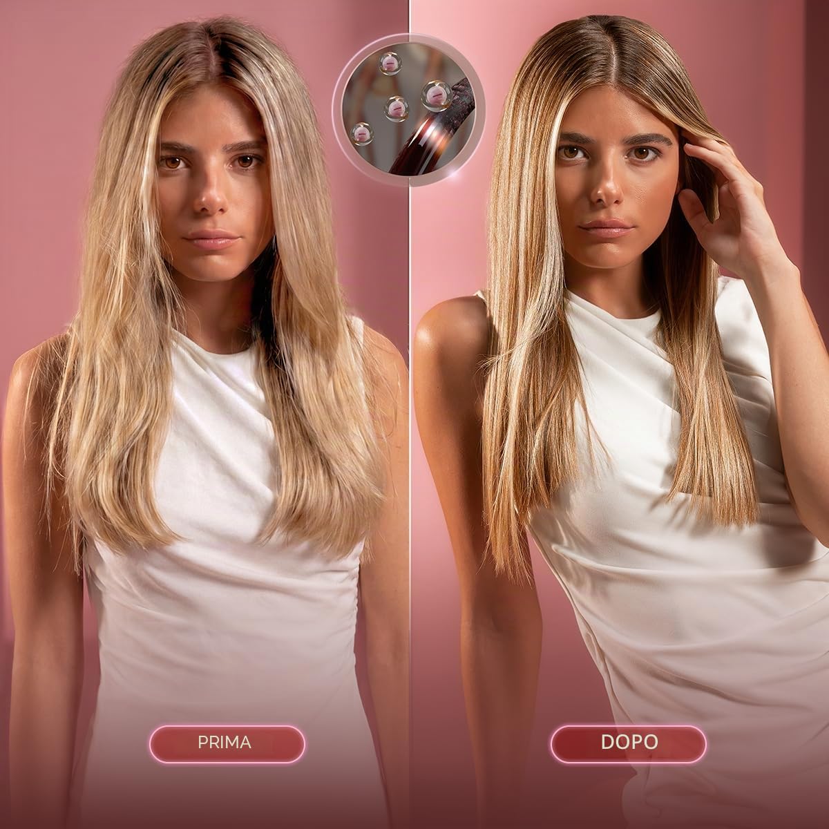 Cecotec Styler - Capelli modellanti multifunzionali, 8 teste CeramicCare 8in1, AirGlisse Gyro. 1500 W, Liscio, Modo e Fibbia, Motore Brushless, Funzione Rotante e Rivestimento Ceramica e Cheratina