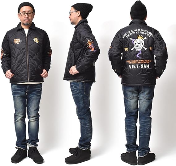 HOUSTON ベトジャン Mサイズ HOUSTON ミリタリージャケット モッズコート ベトジャン