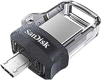 Pen Drive SanDisk para Smartphone Ultra Dual Drive Micro USB/USB 3.0, 64GB, SDDD3-064G-G46