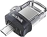 Pen Drive SanDisk para Smartphone Ultra Dual Drive Micro USB/USB 3.0 128GB, Prata