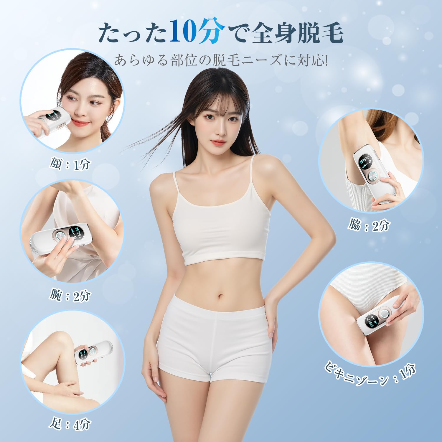 Amazon.co.jp: ENUOTEK 脱毛器 VIO対応 メンズ【サロン級IPL光技術