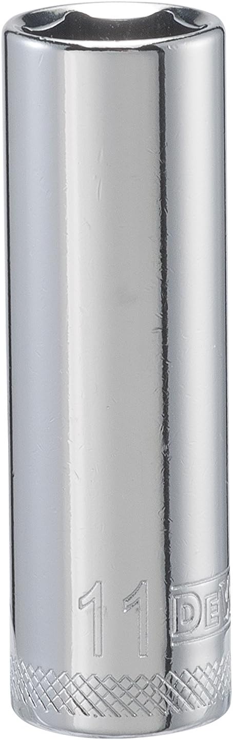 DEWALT DWMT86099OSP 6 Point 1/4'' Drive Deep Socket 11MM