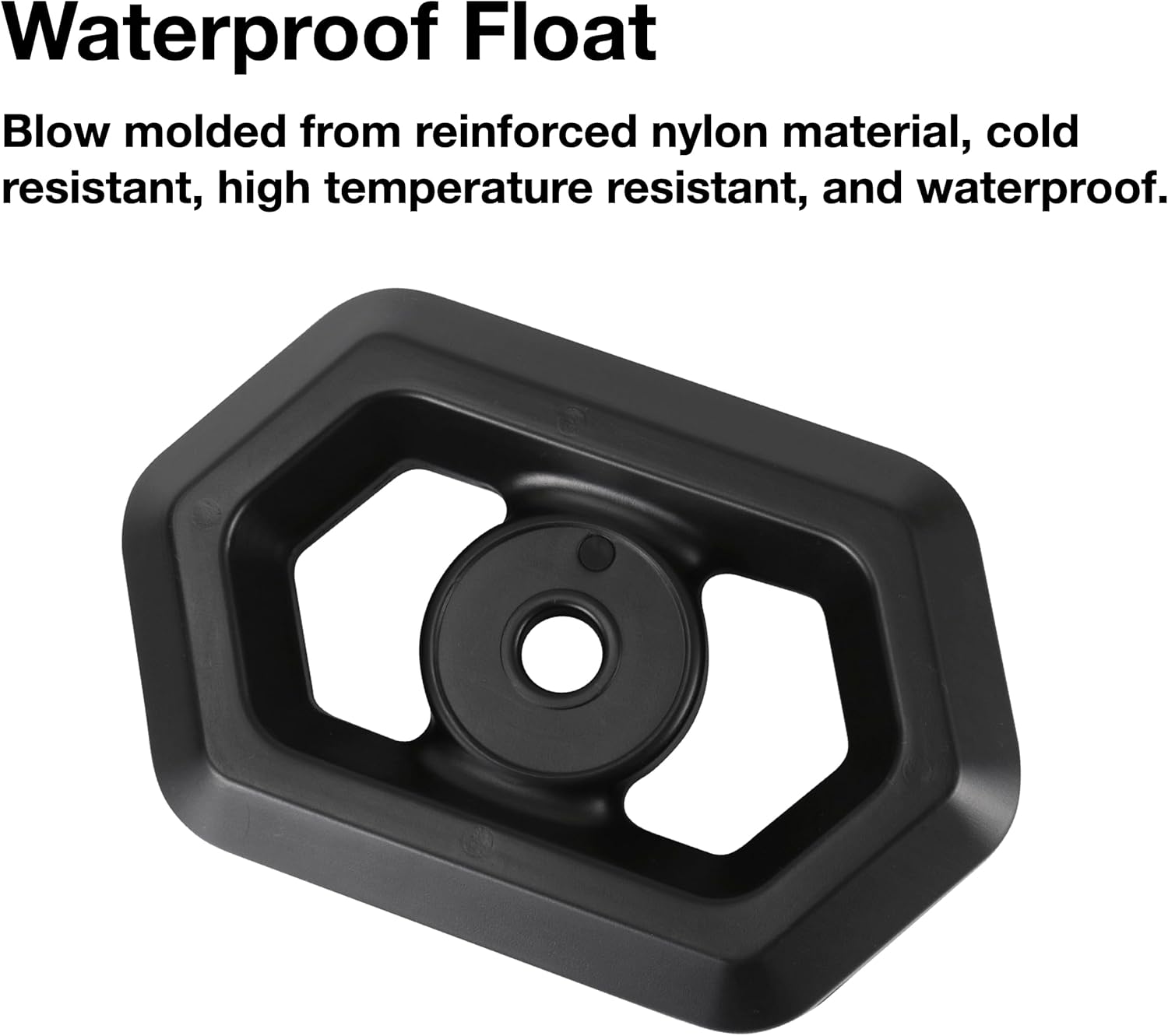 GRILLME Pond De-icer,600 Watt Plastic Floating Pond Heater for Outdoor Ponds with Fish,19.69 FT Power Cord,Winter Survival Solution for Fish