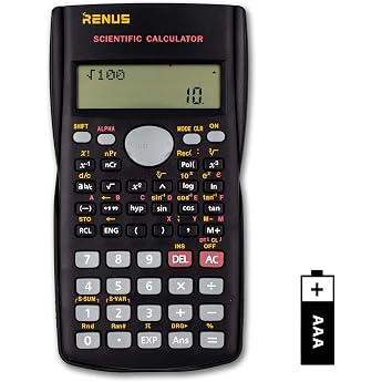 RENUS Scientific Calculator, 2-Line Function Calculator for Students and Teachers