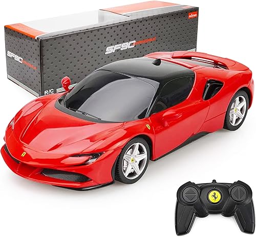 Bestview Coche de control remoto para niños de 2.4 Ghz con licencia oficial de escala 114 compatible con Ferrari FXX K EVO Electric Sport Racing disponible en Yaxa Colombia