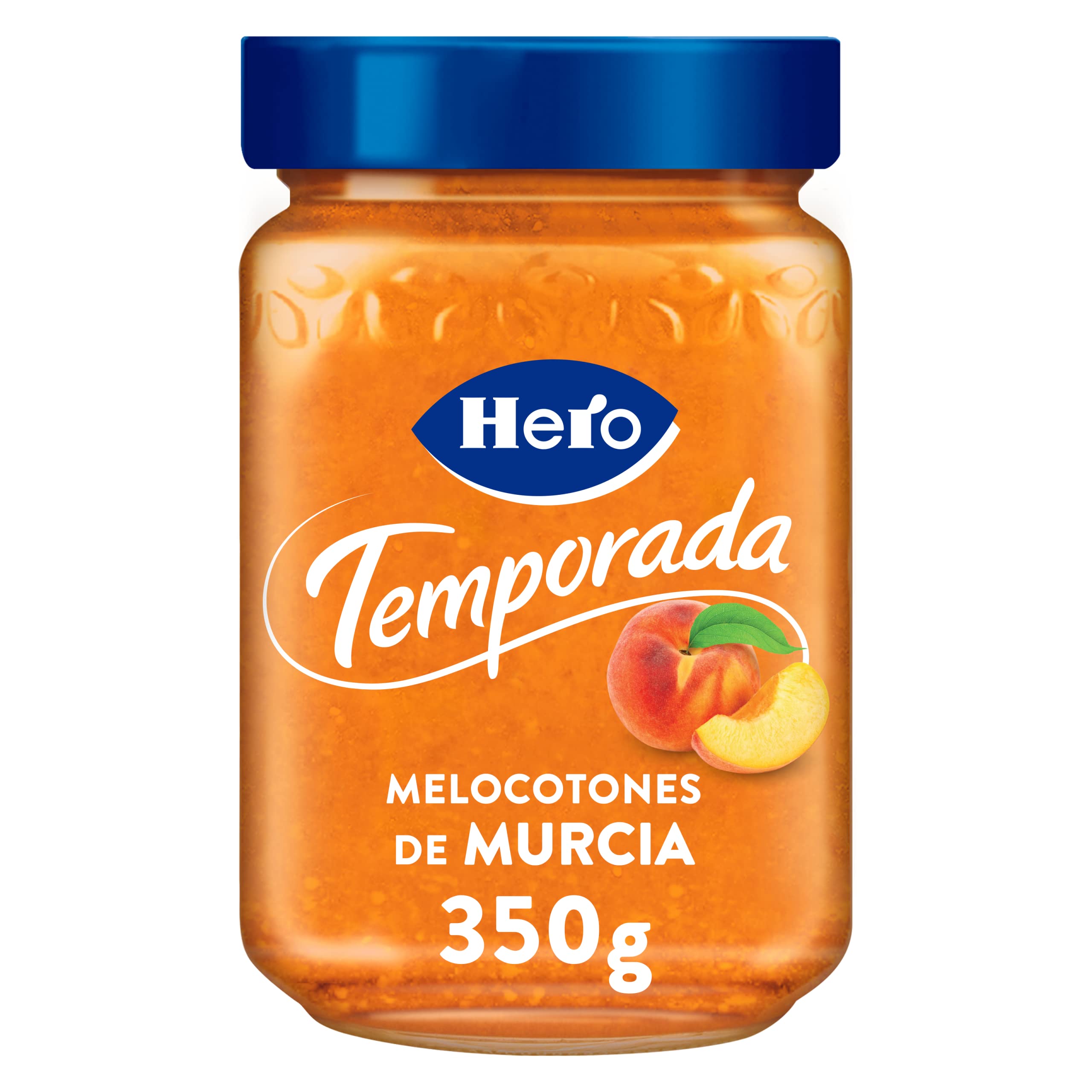 Hero Mermelada de Melocotón de Temporada - Pack de 4x350 g