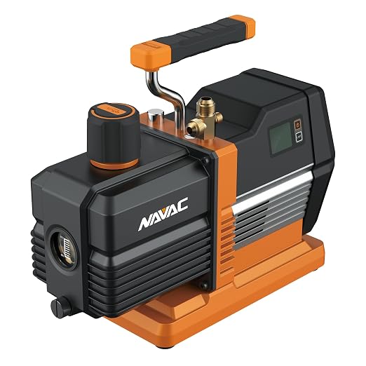 NAVAC NRP8Di Smart HVAC Vacuum Pump - 8 CFM, Smart