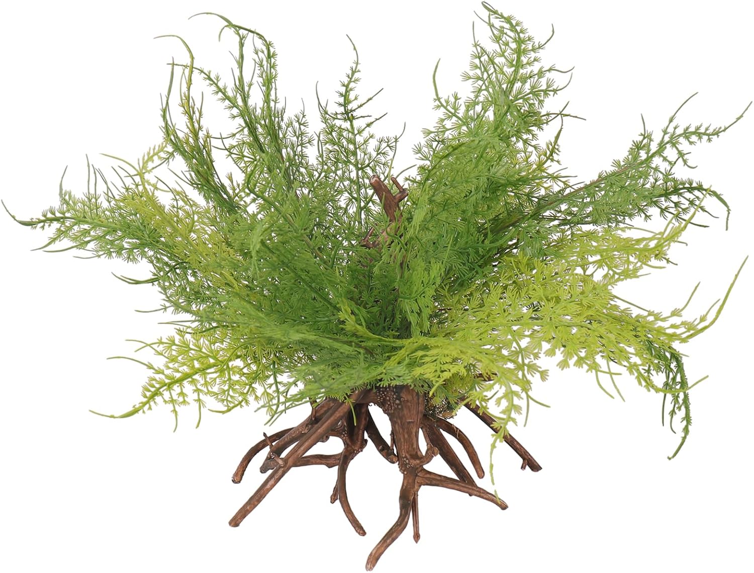 Abzo Fake Plant Artificial Greenery Potted Plants, Fake Plants for Home Decor Indoor, Faux Greenery for Office Desk Farmhouse Bathroom Shelf Table Decor