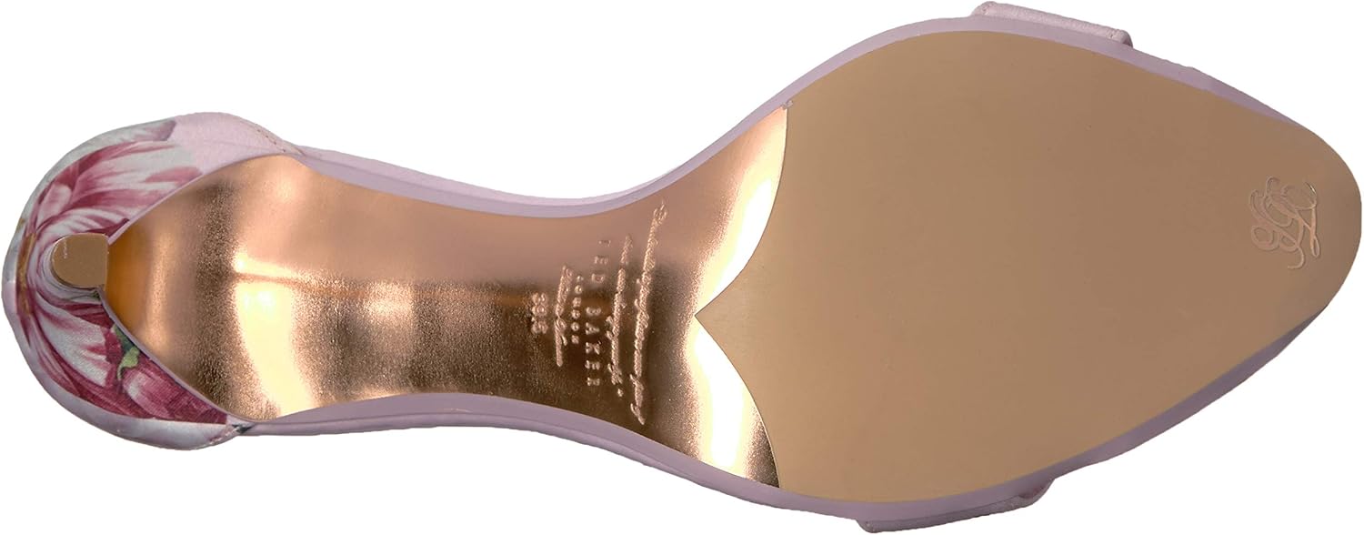 Ted Baker Women's Mylli Pump 11 Medium US Pink Iguazu Satin