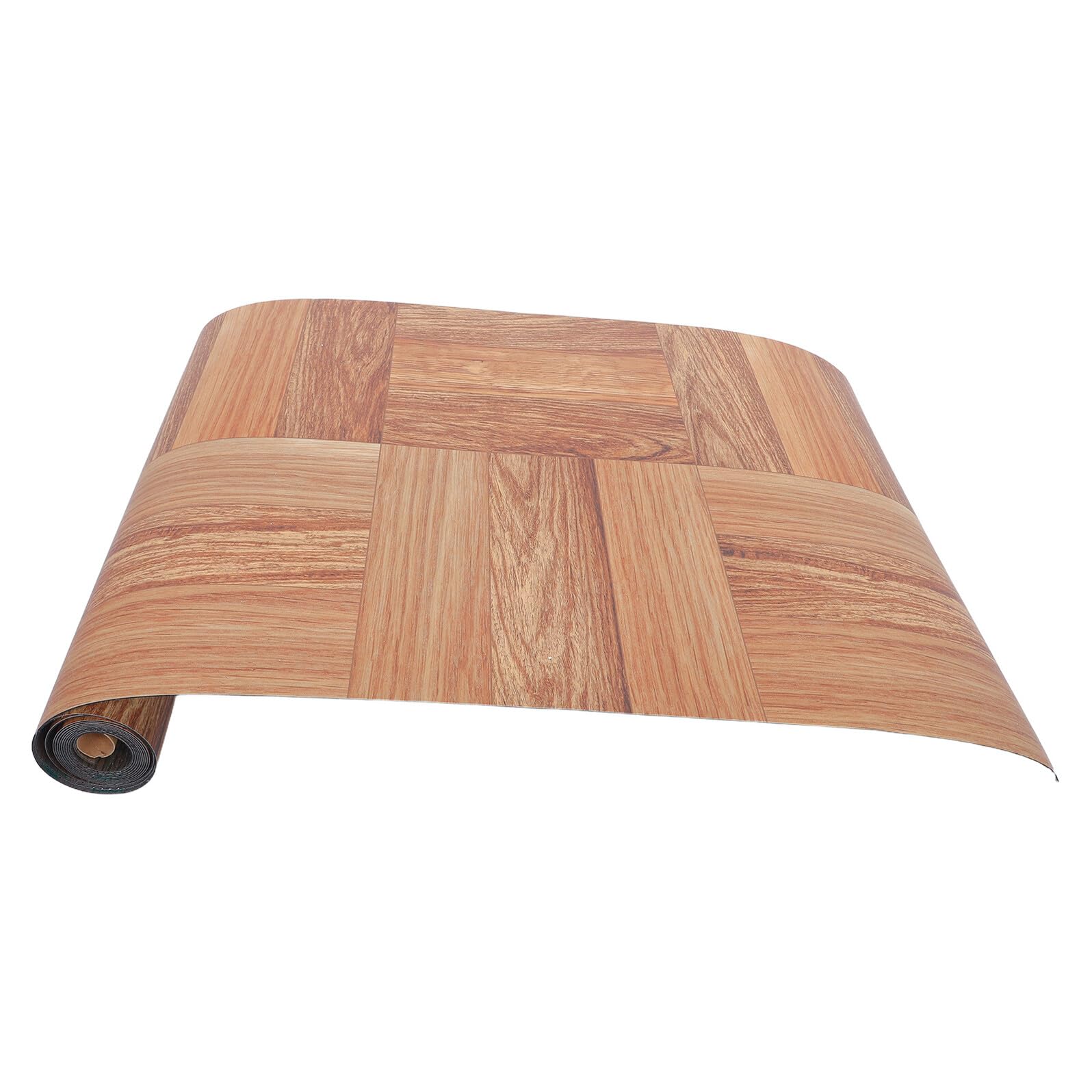 Veemoon Rotolo Adesivo per Piastrelle Pavimento in PVC Effetto Legno 585 CM X 3 M Autoadesivo Antigraffio Antiscivolo per Soggiorno Cucina Bagno Ufficio
