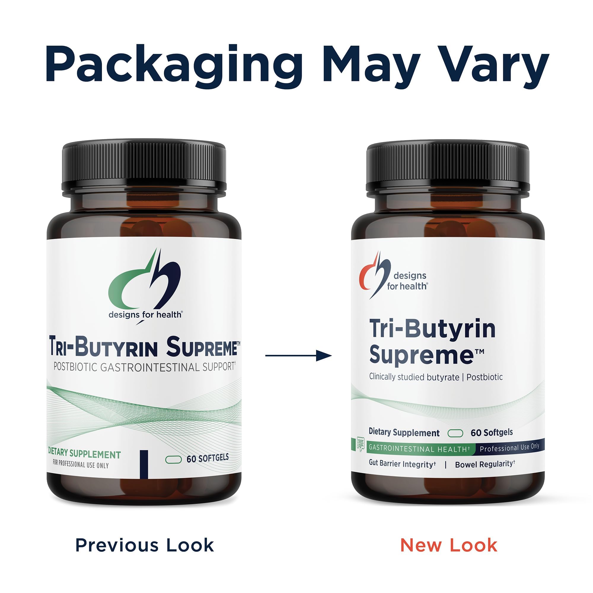 Designs for Health Tri-Butyrin Supreme, Gut Health, 60 Softgels — Amazon image 5