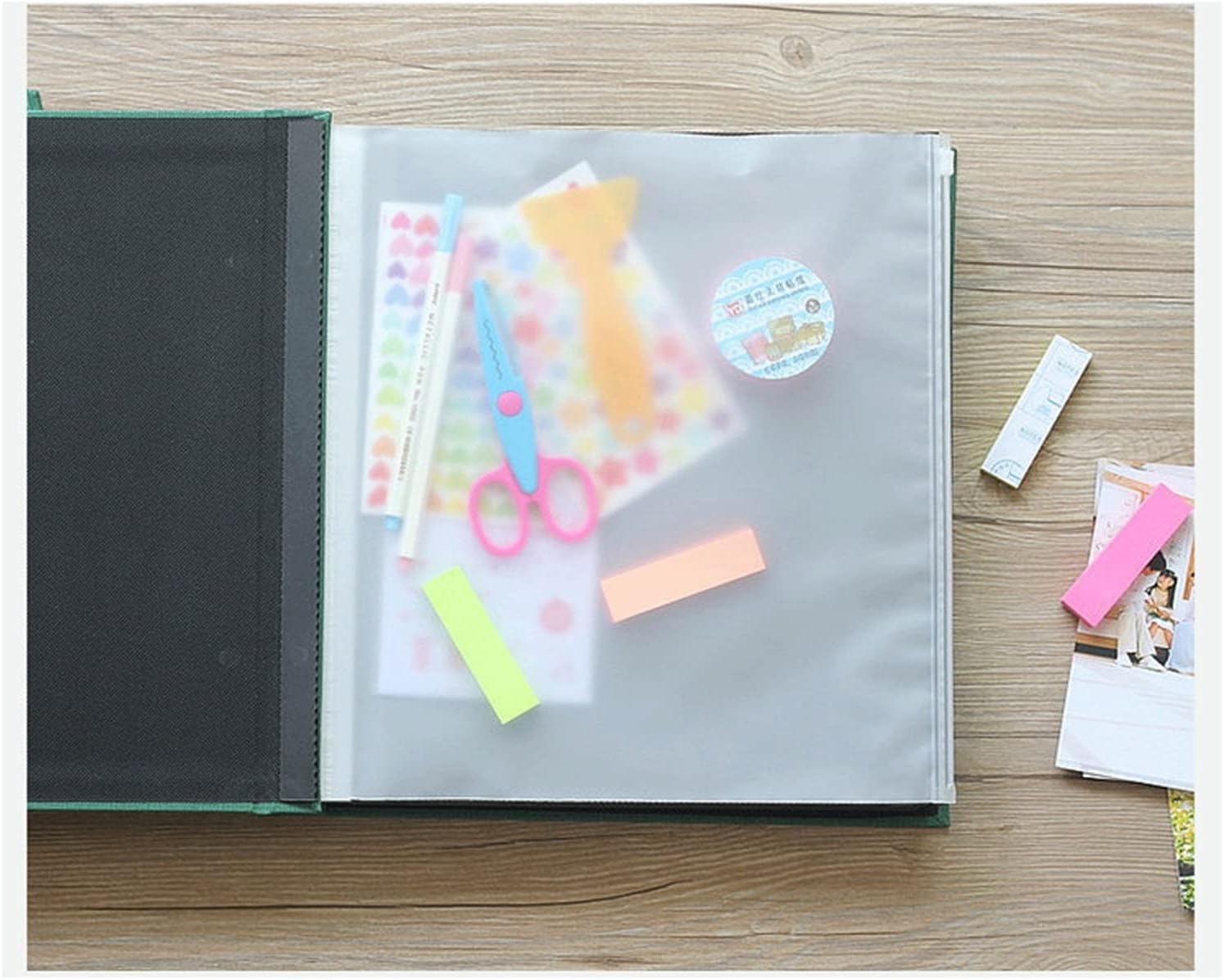 Photo Albums DIY Photo Album, Hand-made, Paste, and Film, Large Capacity Graduation Album for Family Couples Album de fotos (Color : 08, Size : 40 sheets/white paper)