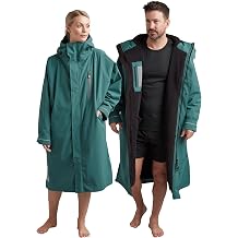 Red Original Premium EVO PRO Unisex Waterproof Dry Changing Robe, Extra Warm Lightweight Luxury 100% Recycled Material, B Corp Certified, Creating Quality Since 2008