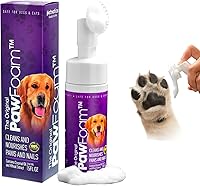 Vista 1 de Limpiador de patas de mascotas para perros y gatos, espuma limpiadora de patas de mascotas para limpiar, hidratar, suavizar y proteger las patas