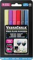 Canetas de taça de vinho laváveis por VersaChalk