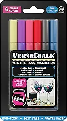 Canetas de taça de vinho laváveis por VersaChalk