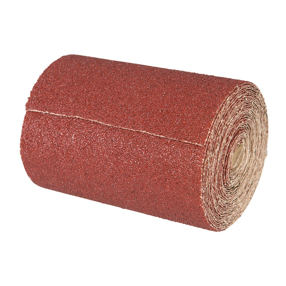 Silverline Red 415650 Aluminium Oxide Roll 10M 10M 60 Grit