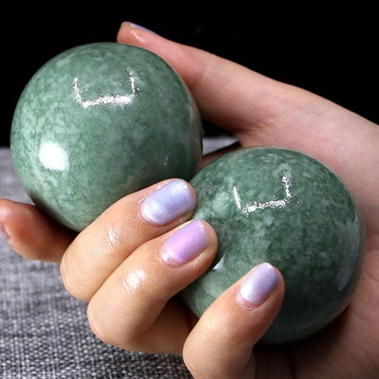 Crystal Stone Small Crystal Balls Natural Gemstone Ball Fitness