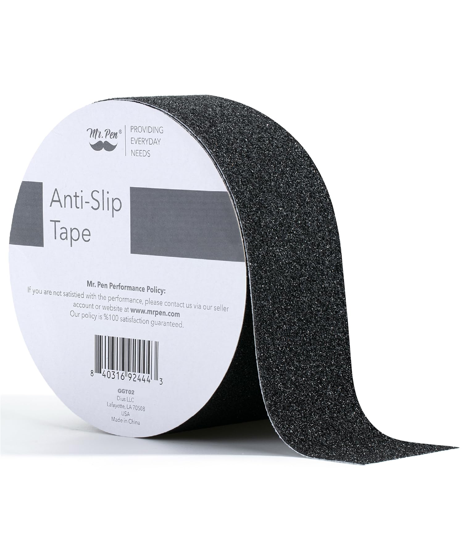 Mr. Pen- Grip Tape, 2 Inch, 23 Feet, Anti Slip/Non Skid Tape, Grip Tape, Friction Tape for Stair, Black Grip Tape Roll, Waterproof