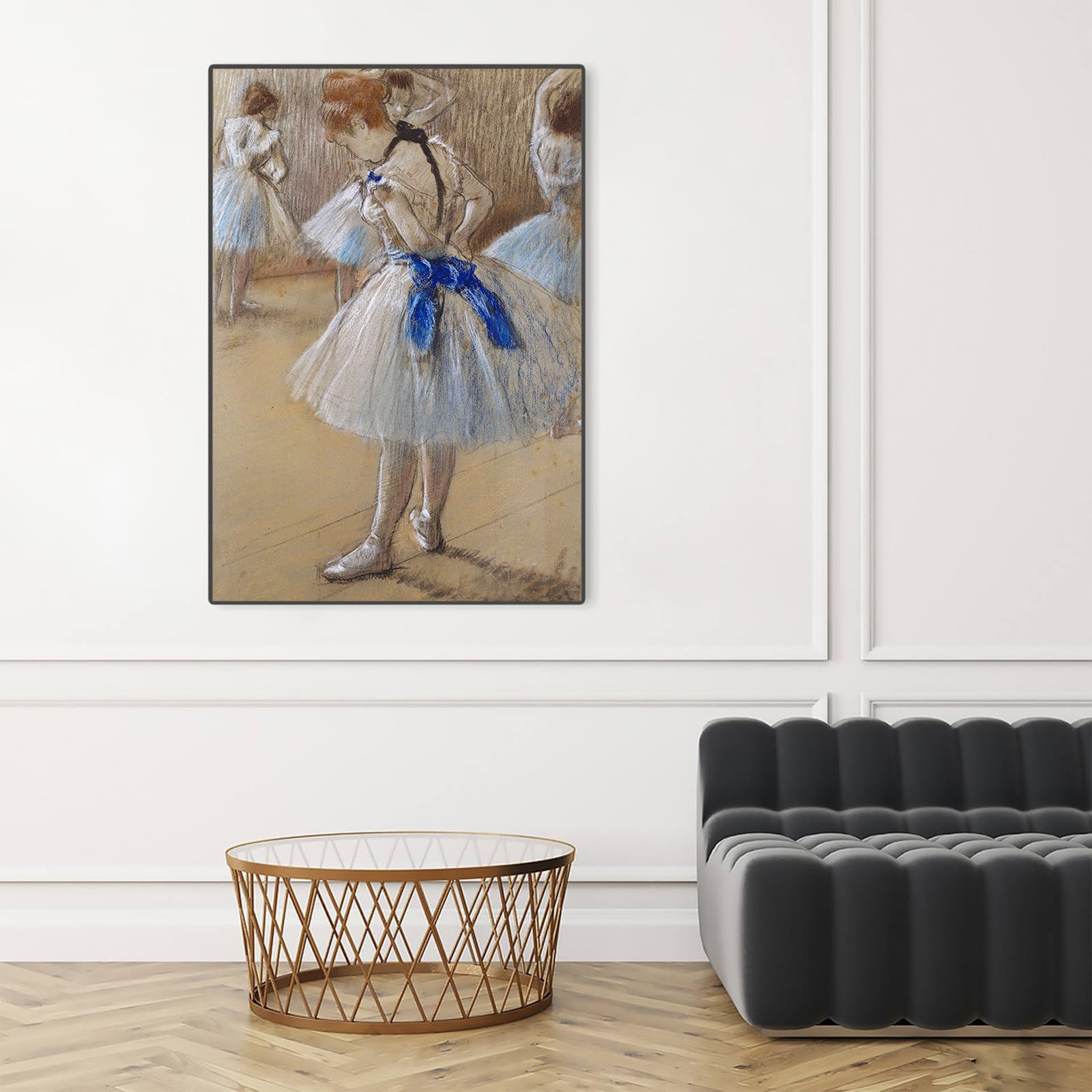 Edgar Degas Canvas Wall Art - Edgar Degas Ballet Dancers Poster