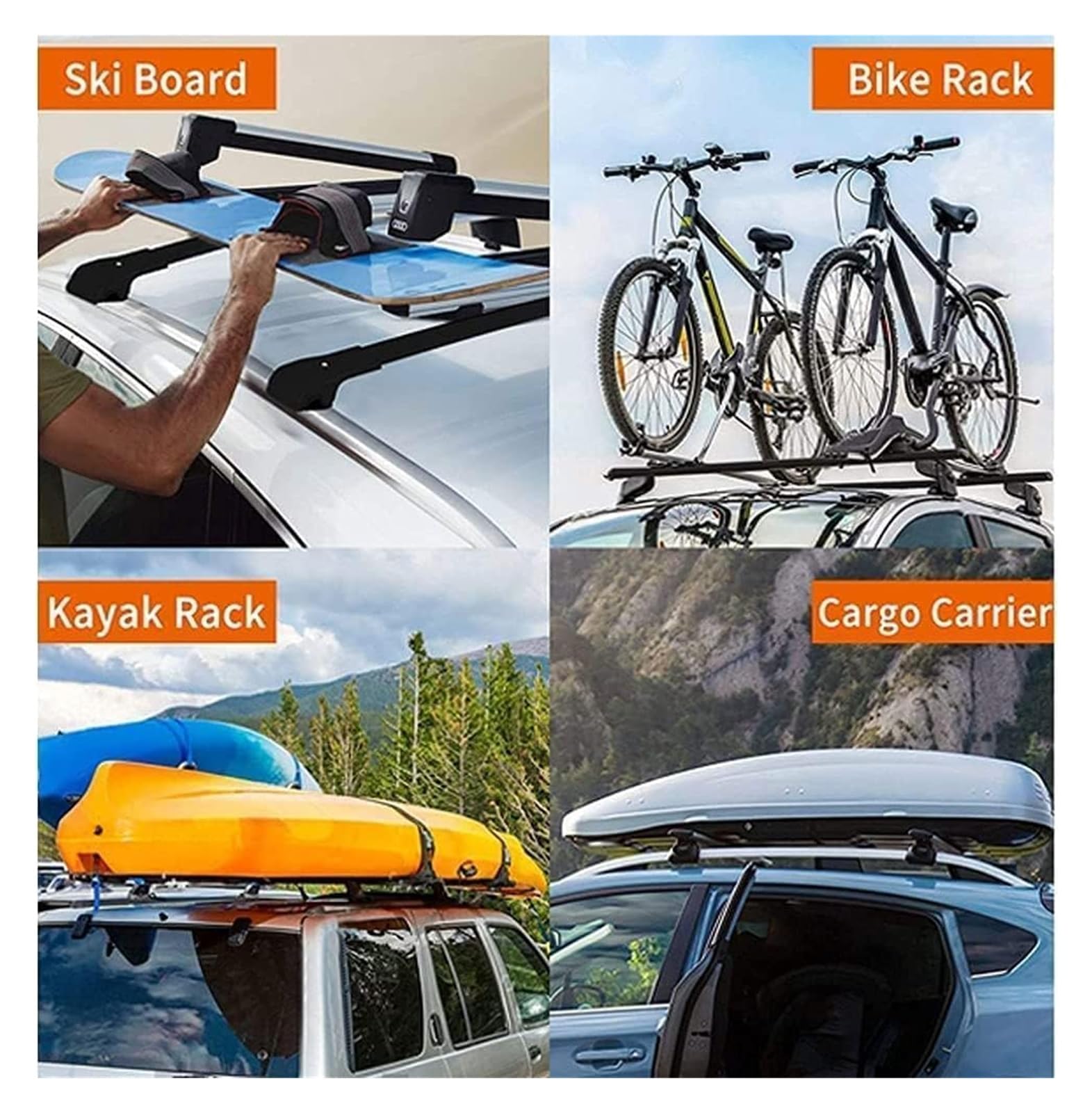 Barre Portapacchi Per Benz Per V-Klasse Per L3 2014 Bagagli Trasporto Merci 2 Pezzi Barre Portatutto Alluminio Auto