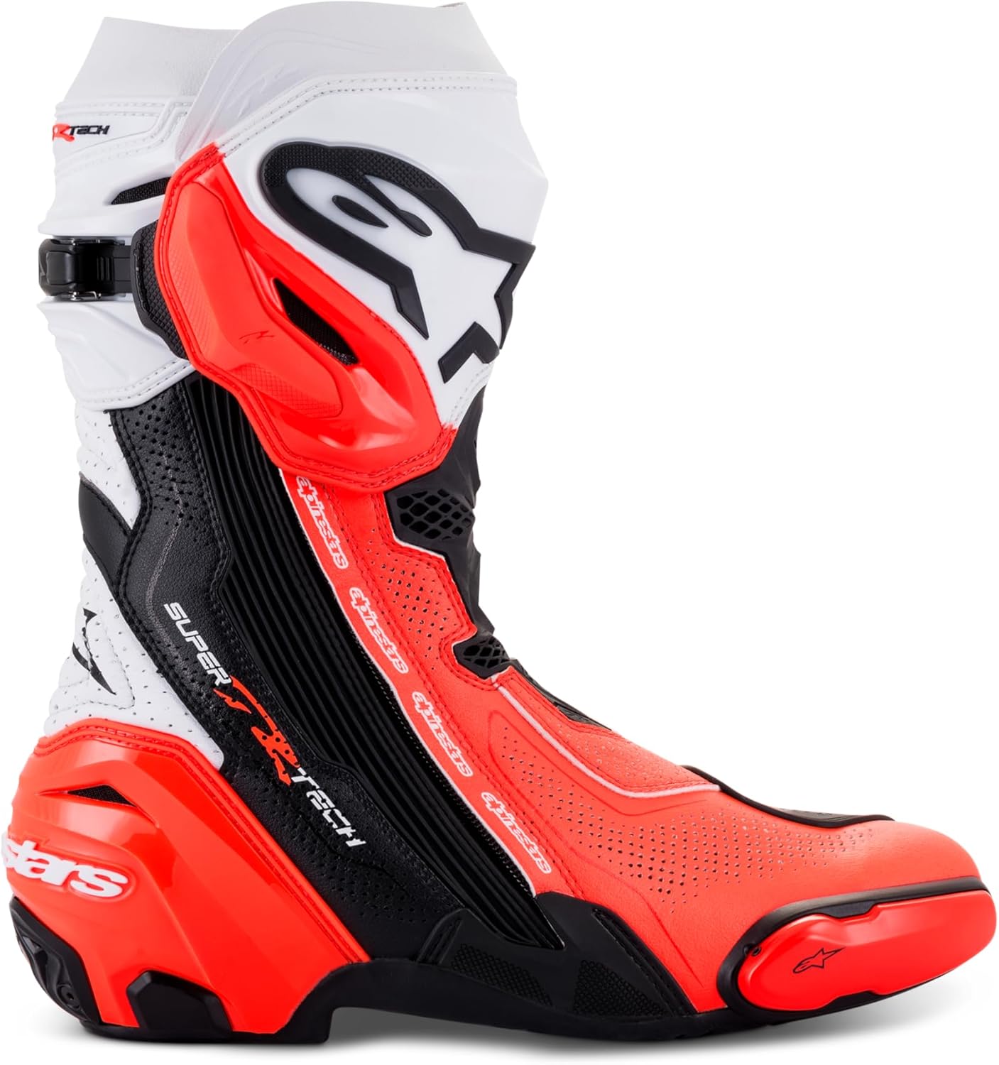 Alpinestars Supertech R Vented Racing Motorcycle Boots, CE-Certified, Lightweight, Advanced Ventilation & Grip - Image 4