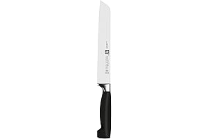 J.A. Henckels Twin Four Star Bread Knife: Slice Effortlessly Through Crusty Breads