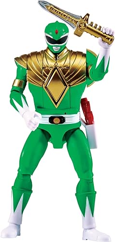 Power Rangers Re-Ignition - Figura de acción de 6 pulgadas Auto Morphin, Green Ranger