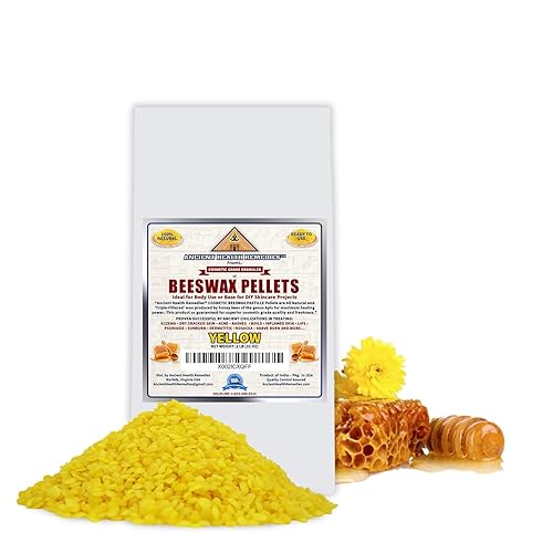 Pastellas de cera de abeja amarilla de grado cosmético natural triple filtrado ideal para el cuidado de la piel fabricación de velas y bálsamos