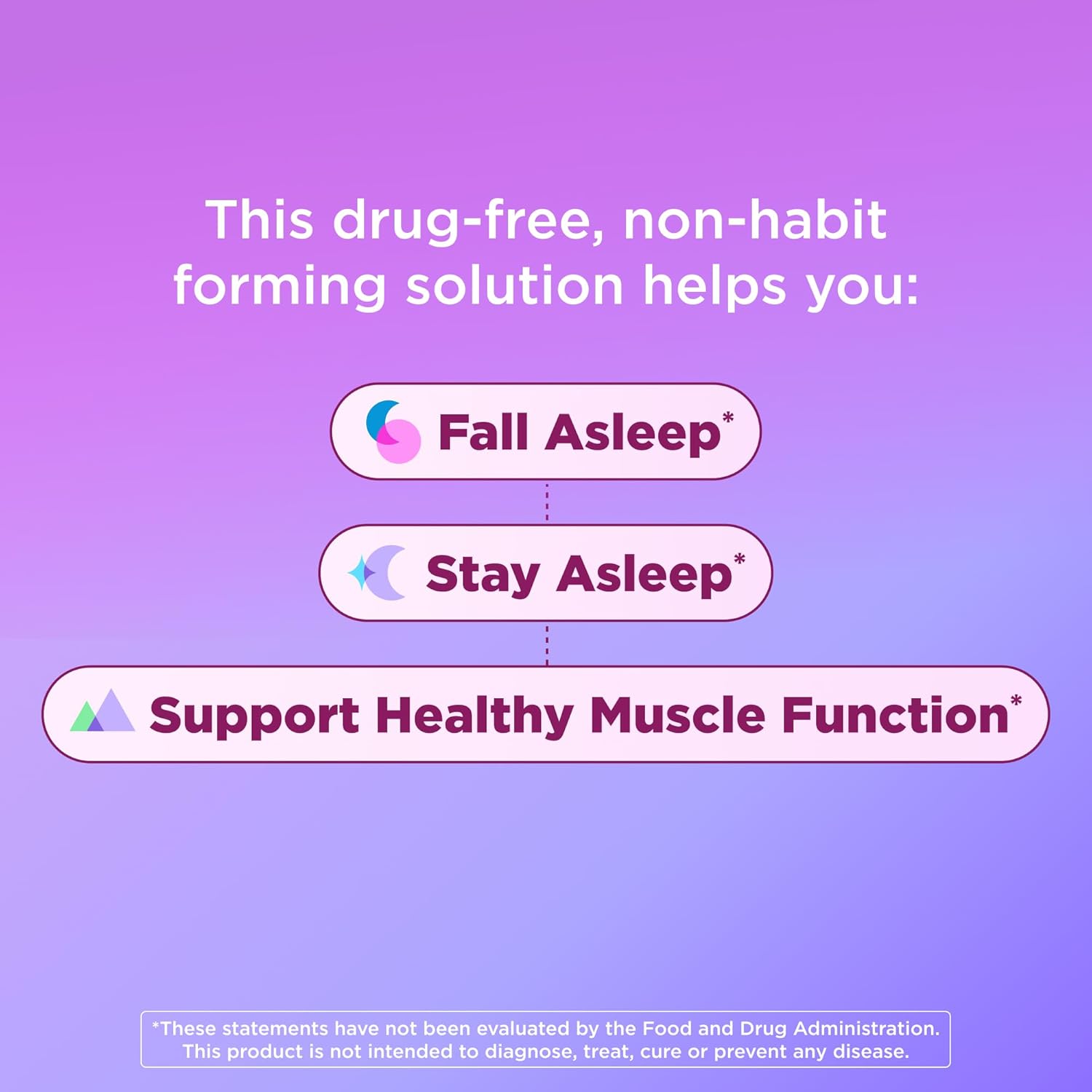 OLLY Muscle Recovery Sleep Gummies, Sleep and Sore Muscle Support, 3mg Melatonin, Tart Cherry, Vitamin D, Berry Flavor - 40 Count - Image 3