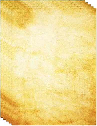 50 papeles de impresión y escritura vintage de diseño antiguo de 85 x 11 pulgadas papel de escritura de cartas papel de impresora decorativo para