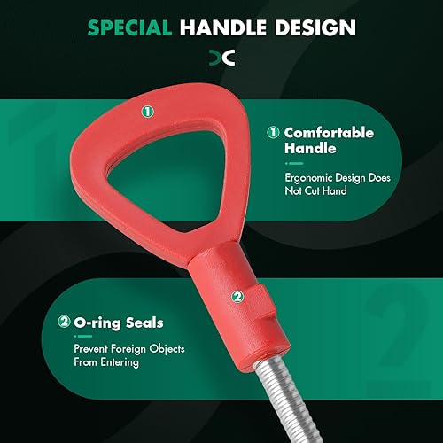 Miniatura 7 de SCITOO Varilla de medición de aceite de 48.03 pulgadas para Mercedes-Benz C180 C200 C220 C230 C240 C280 C32 C320 C350 C36 C43 C55 CL500 CL550 CL6000