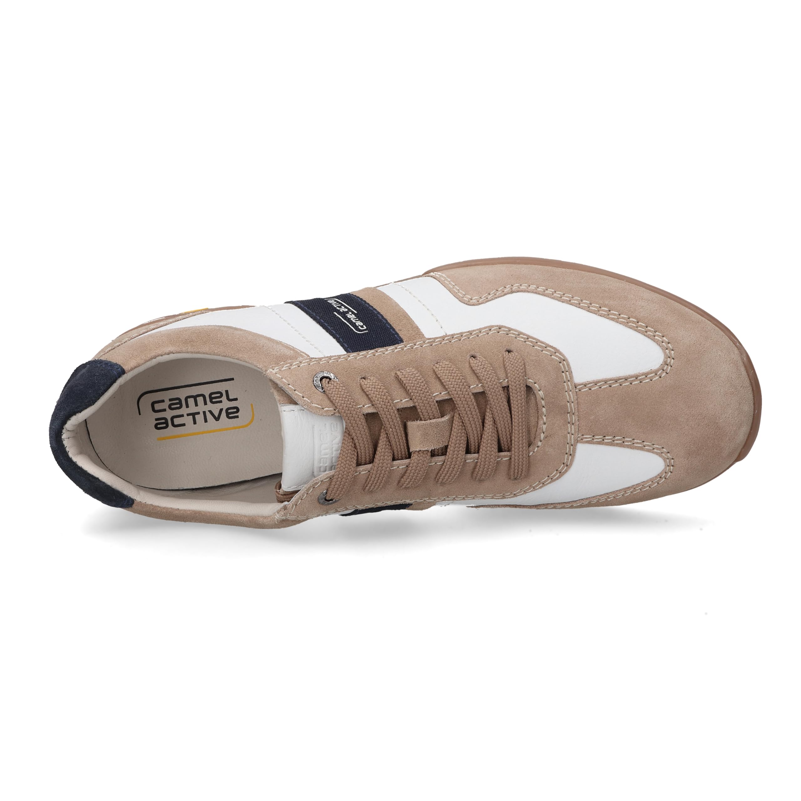 camel active Herren Low-Top Sneaker, Männer Halbschuhe,Wechselfußbett