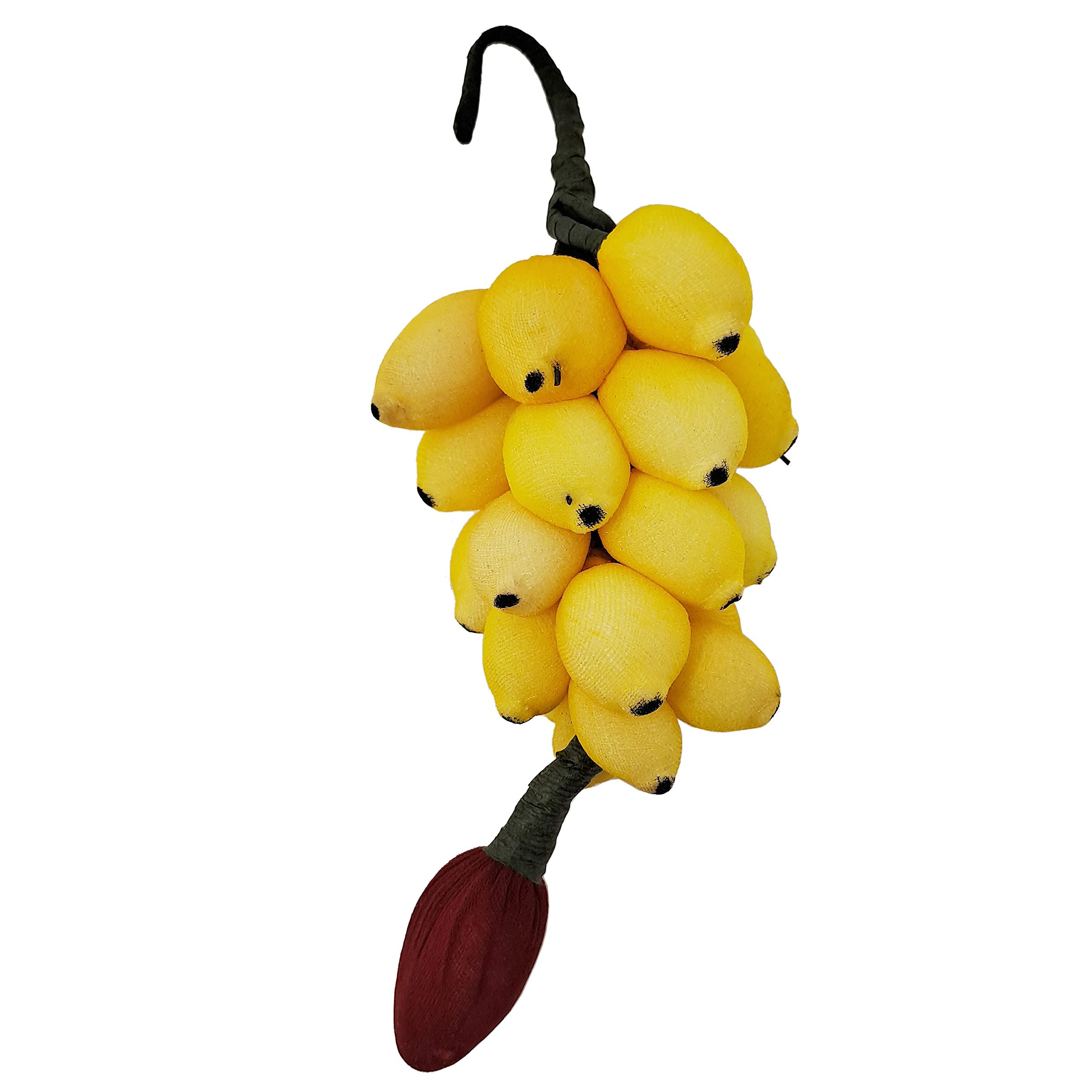 EXCEL IMPEX Wall Hanging Artificial Banana Bunch Wall Decor (18 cm Height)