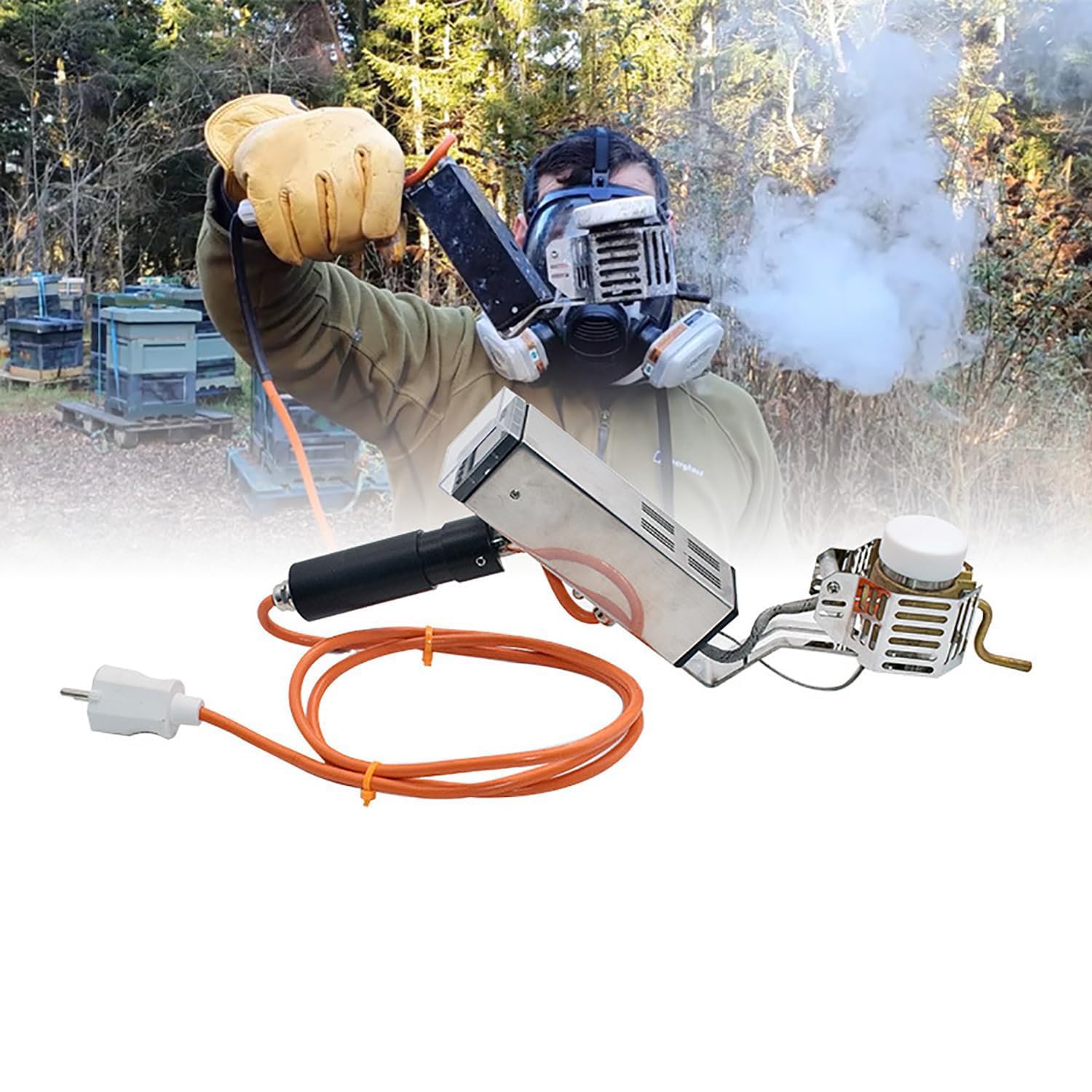 Vaporizzatore dell'acido ossalico per il trattamento dell'acaro della varroa dell'ape, attrezzatura di apicoltura per la gestione efficace dell'alveare