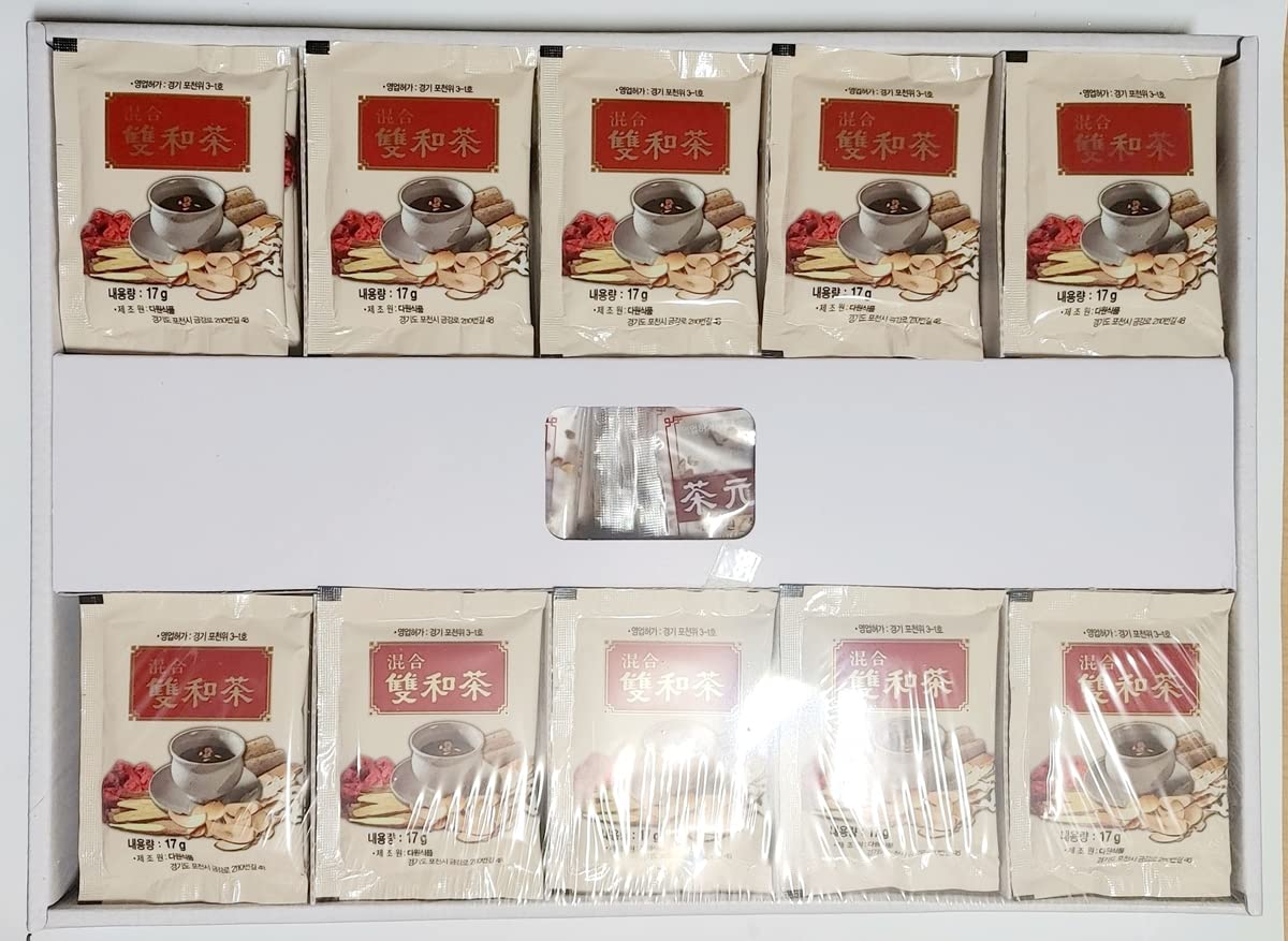 K-MysteryDawon Ssanghwa Tea 17g x 50 Teabags 다원 한국전통 쌍화차 Korean Traditional Tea
