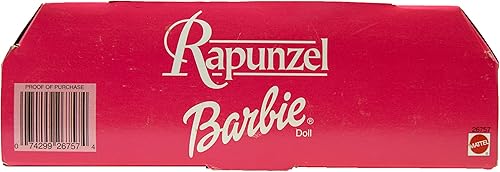 Miniatura 5 de Barbie Rapunzel - Vestido rosa con corona rosa brillante dorada