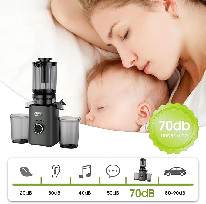 Extractor de Jugos Prensado Frío Boca Ancha 110V 150W miniatura 8