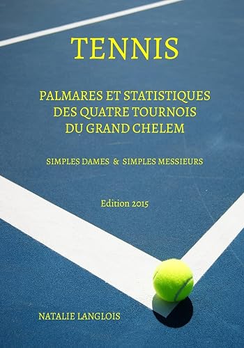 Tennis: Palmares et statistiques des quatre tournois du Grand Chelem Simples Dames &amp; Simples Messieurs Edition 2015