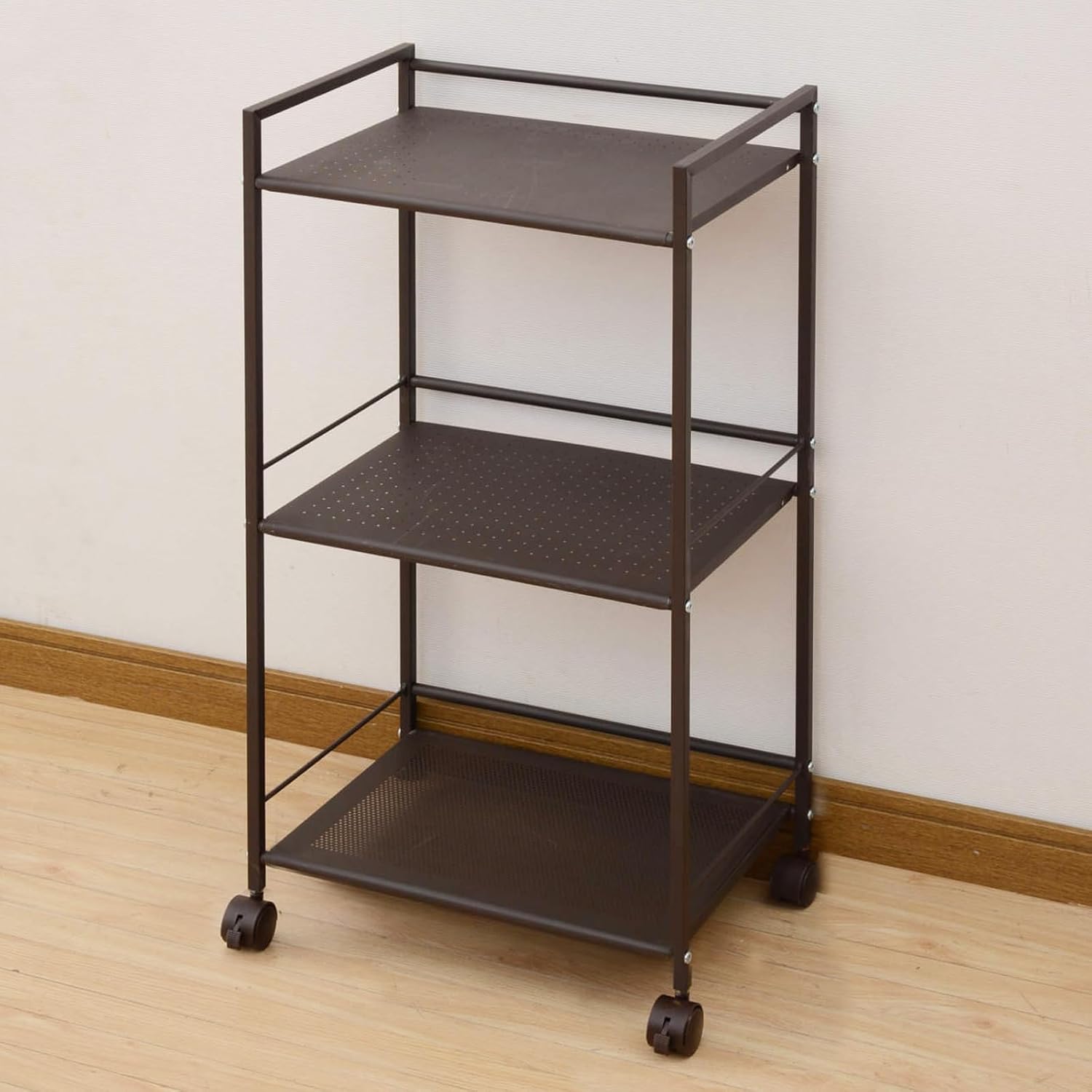 8tail キッチンワゴン 隙間収納 (幅20 奥行60,ホワイト) 1918 8tail