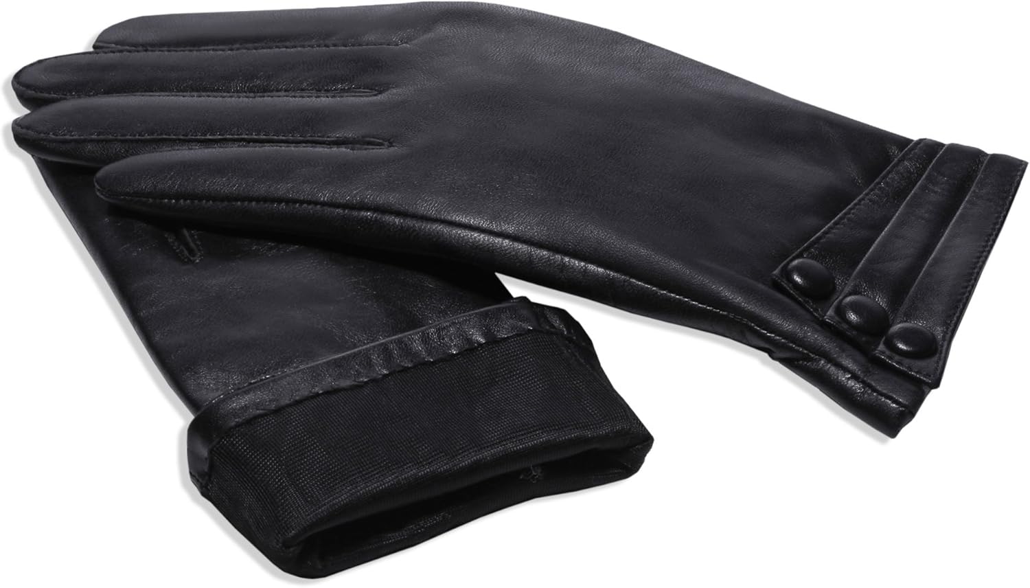 メローラ レディース手袋◇ナパレザー◇ブラウン x ダークブラウン/TAN