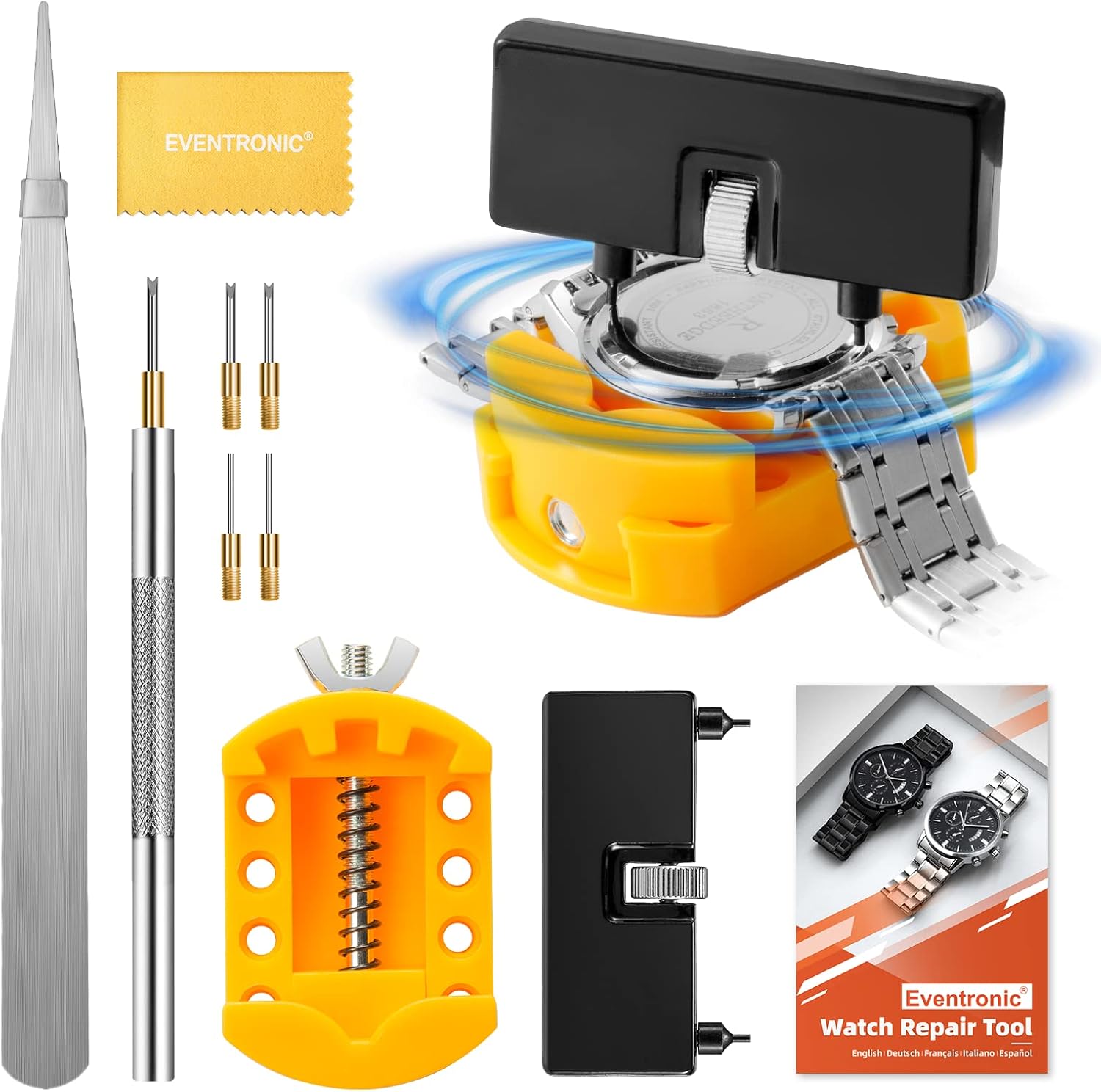 Eventronic Uhr Batteriewechsel Werkzeug, Uhrenwerkzeug Gehäuseöffner ...
