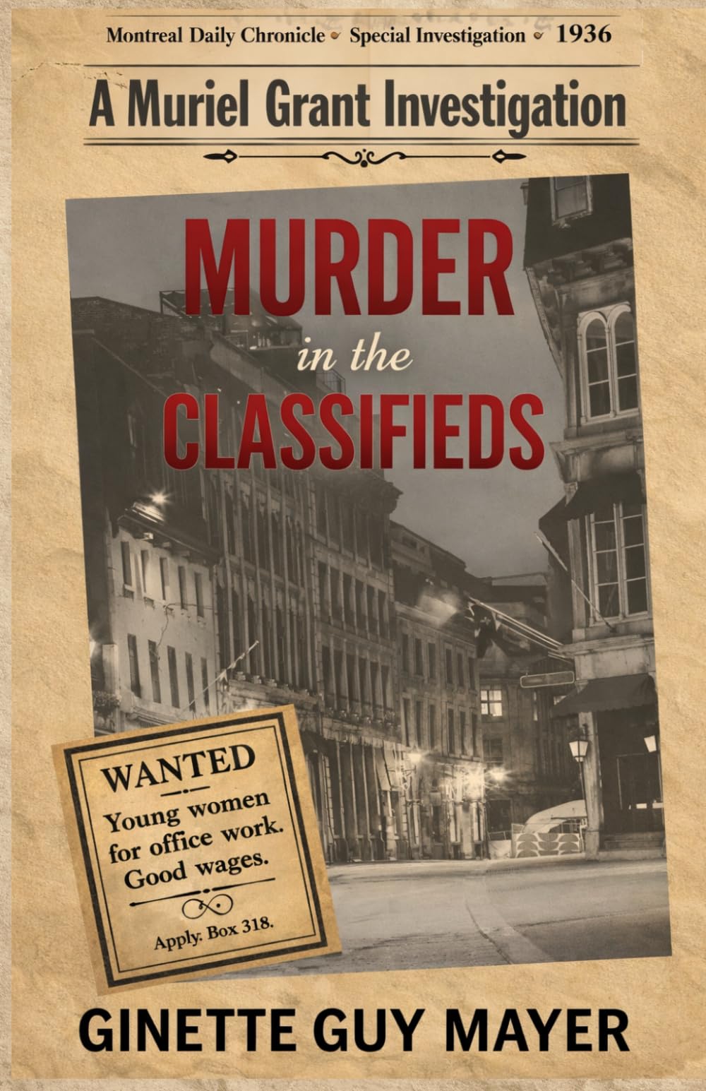 Murder in the Classifieds: A Muriel Grant Investigation Book 1