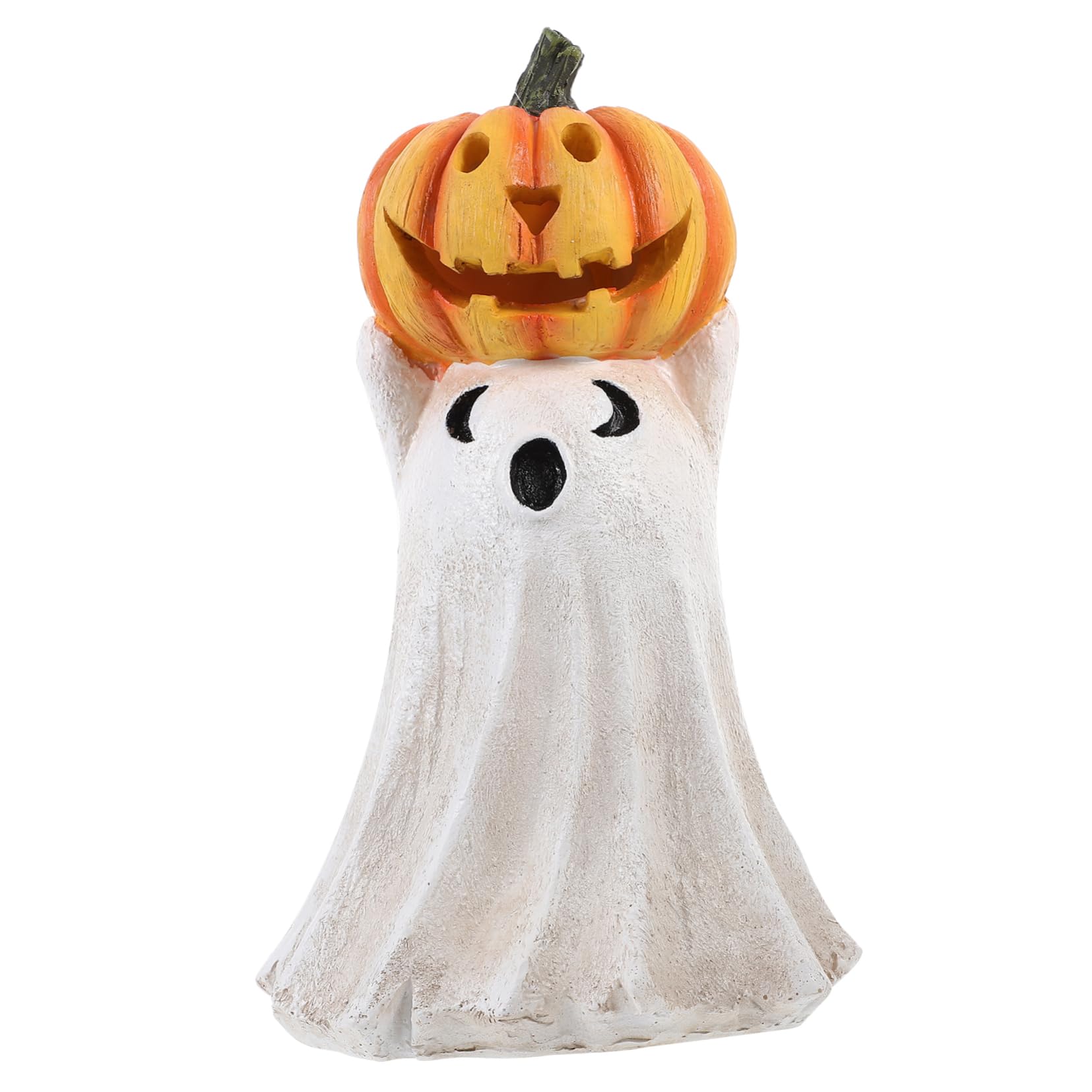 Statue fantôme de citrouille Halloween : le décor extérieur durable qui ne craint pas la pluie