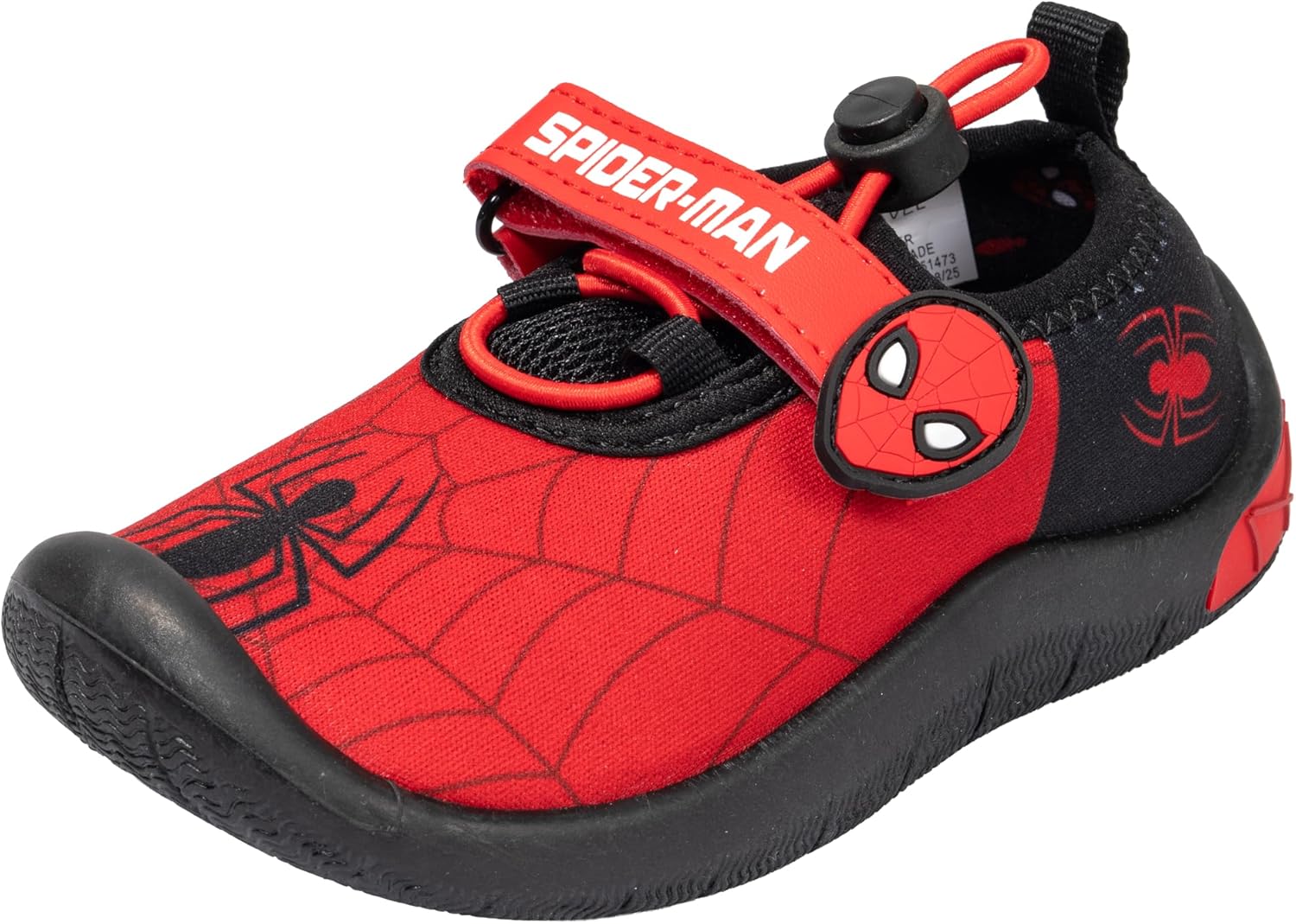 Marvel Spiderman Water Shoes - Spider-Man Aqua Sock for Toddler Boys Spidey Foot Protection for Water - Image 5